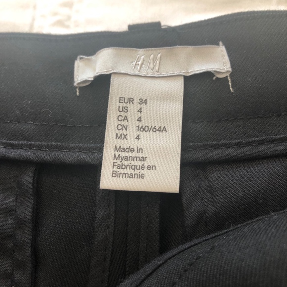 Black Trouser Pants - Picture 2 of 3